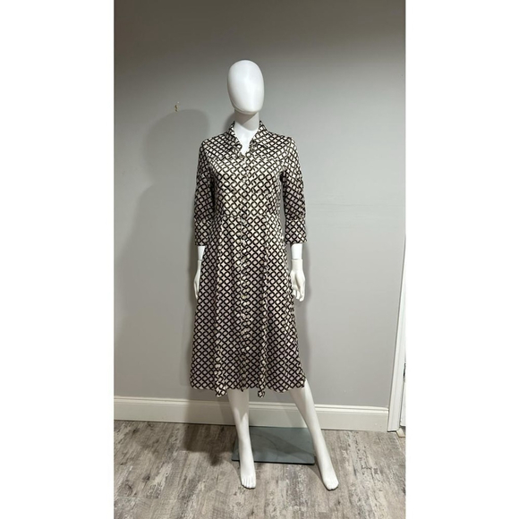 Marella Chemisier Twill Shirtdress Size 2 - Picture 5 of 12